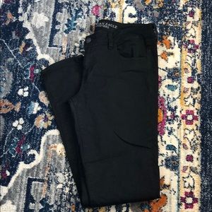 American Eagle black denim X-LONG
